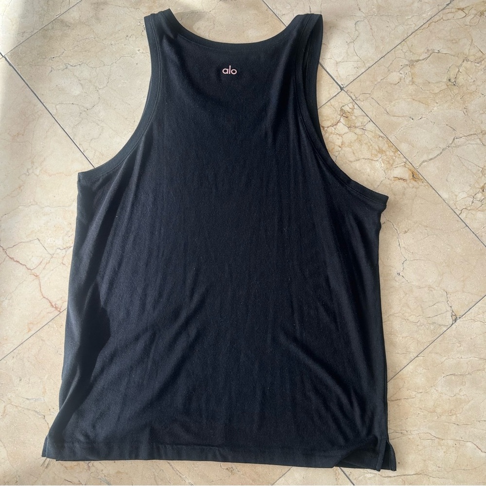 Alo Men’s Black Athletic Tank Top